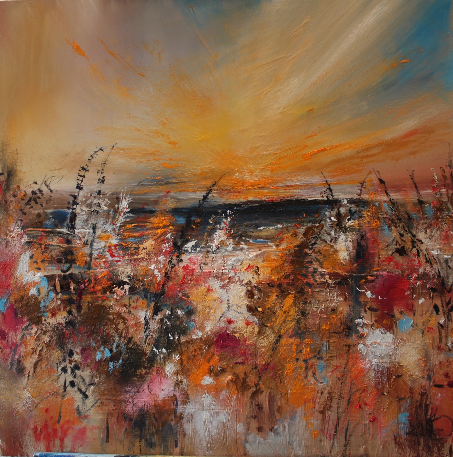 'A Burst of Light ' by artist Rosanne Barr